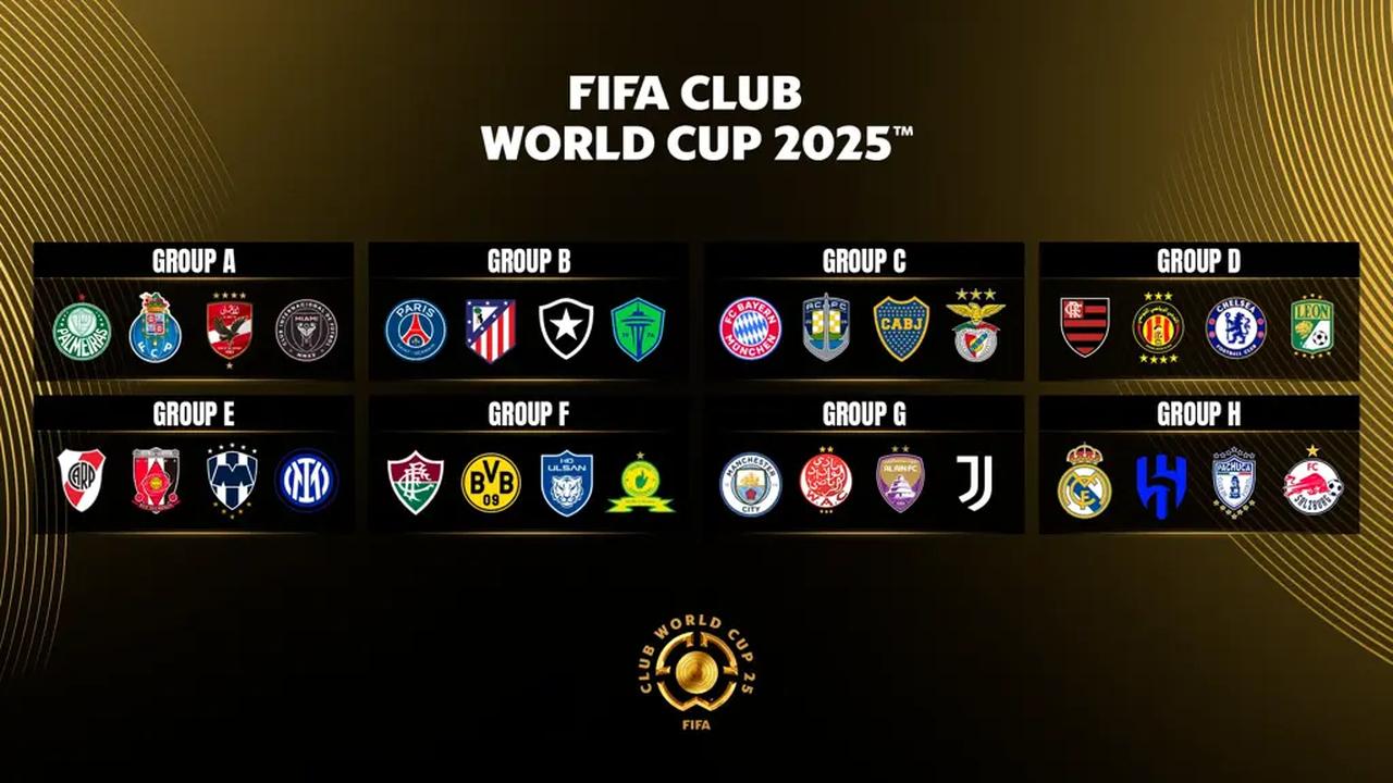 Super Mundial de Clubes 2025 Veja ordem dos jogos da 1ª Fase e